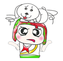 Mr. Koten and dog. ^^ sticker #13947815