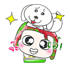 Mr. Koten and dog. ^^ sticker #13947816