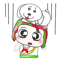 Mr. Koten and dog. ^^ sticker #13947817