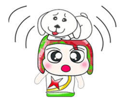 Mr. Koten and dog. ^^ sticker #13947818