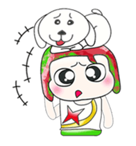 Mr. Koten and dog. ^^ sticker #13947819