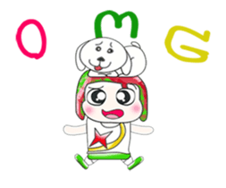 Mr. Koten and dog. ^^ sticker #13947821