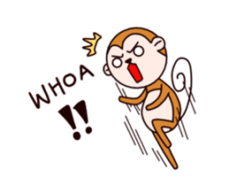 Monkey don't know sticker #13947997