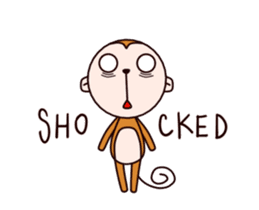 Monkey don't know sticker #13948011