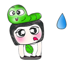 Mr. Fujisaki and worm. ^_^ Wow!! sticker #13948017