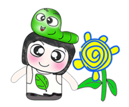 Mr. Fujisaki and worm. ^_^ Wow!! sticker #13948018