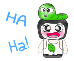 Mr. Fujisaki and worm. ^_^ Wow!! sticker #13948021