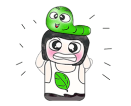 Mr. Fujisaki and worm. ^_^ Wow!! sticker #13948023