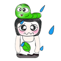 Mr. Fujisaki and worm. ^_^ Wow!! sticker #13948025