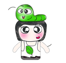 Mr. Fujisaki and worm. ^_^ Wow!! sticker #13948026