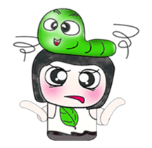 Mr. Fujisaki and worm. ^_^ Wow!! sticker #13948031