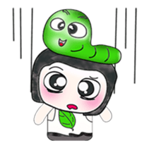 Mr. Fujisaki and worm. ^_^ Wow!! sticker #13948033