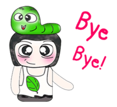 Mr. Fujisaki and worm. ^_^ Wow!! sticker #13948036