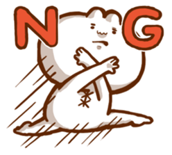 Henachoko creatures sticker #13948119