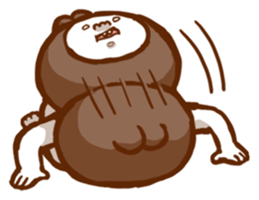 Henachoko creatures sticker #13948126