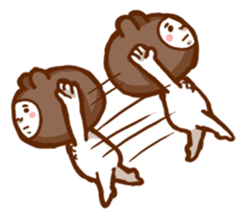 Henachoko creatures sticker #13948133