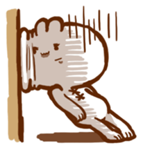 Henachoko creatures sticker #13948136