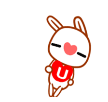 Feel Rabbit: Dynamic sticker #13948401