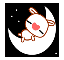 Feel Rabbit: Dynamic sticker #13948405