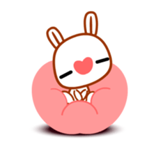 Feel Rabbit: Dynamic sticker #13948410