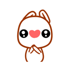 Feel Rabbit: Dynamic sticker #13948418