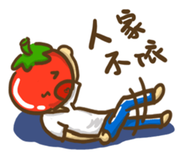 Shy Bunny 3 - small talks with friends sticker #13948569