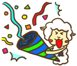 Shy Bunny 3 - small talks with friends sticker #13948596