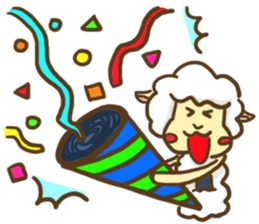 Shy Bunny 3 - small talks with friends sticker #13948596