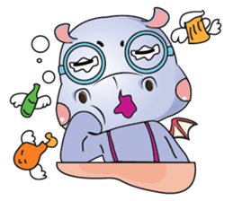 Hybrid Dragon Hippo Vol. 2 sticker #13948672
