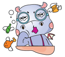 Hybrid Dragon Hippo Vol. 2 sticker #13948672