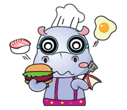 Hybrid Dragon Hippo Vol. 2 sticker #13948679