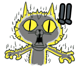 Shrimp meow sticker #13949280