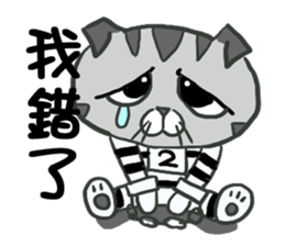 Shrimp meow sticker #13949282