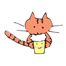 my cats agree and drink sticker #13950099