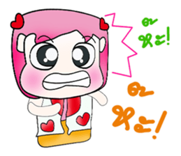 Miss. Naoko. !! Hello!! sticker #13950517