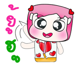 Miss. Naoko. !! Hello!! sticker #13950527