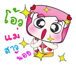 Miss. Naoko. !! Hello!! sticker #13950536