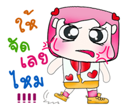 Miss. Naoko. !! Hello!! sticker #13950542