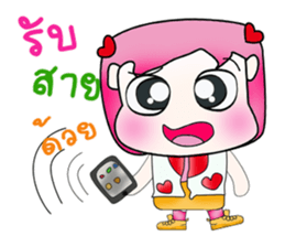 Miss. Naoko. !! Hello!! sticker #13950545