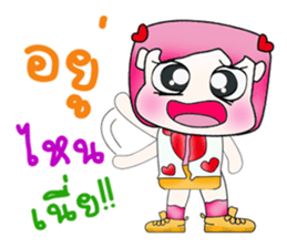 Miss. Naoko. !! Hello!! sticker #13950546