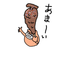 Dreaming Gorilla35 sticker #13950603