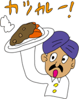 indian curry sticker sticker #13950759