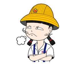 Shan-Shan primary school sister sticker #13950859