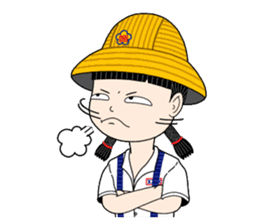 Shan-Shan primary school sister sticker #13950859