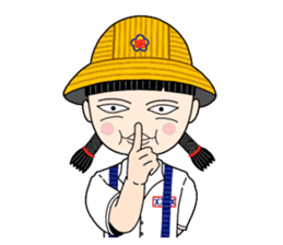 Shan-Shan primary school sister sticker #13950865