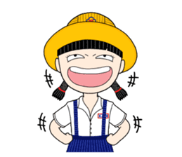 Shan-Shan primary school sister sticker #13950871