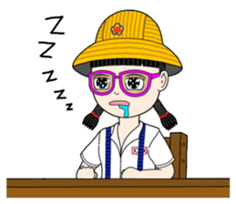 Shan-Shan primary school sister sticker #13950876