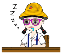 Shan-Shan primary school sister sticker #13950876