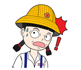 Shan-Shan primary school sister sticker #13950877