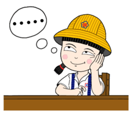 Shan-Shan primary school sister sticker #13950884